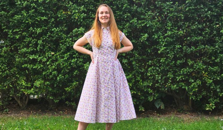 Love the Fit of My New Dress!