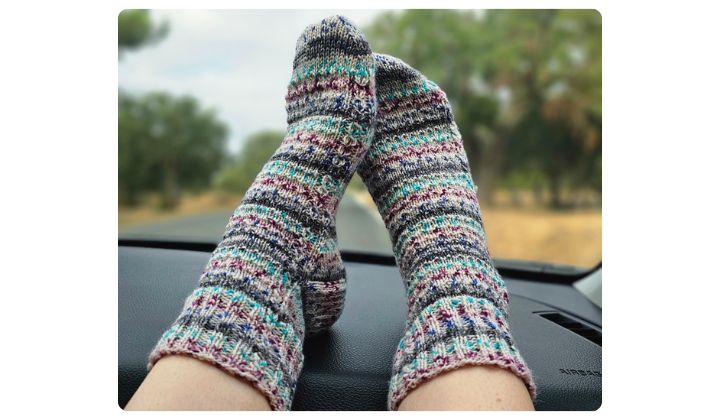 A new pair of socks!