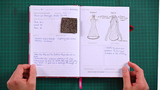 How I Use a Sewing Journal to Keep Track of My Sewing Projects