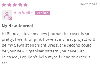 Customer review screenshot