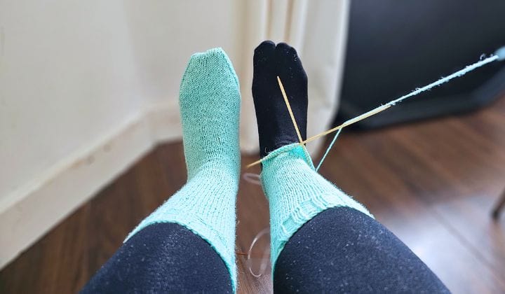 My First Pair of Knitted Socks